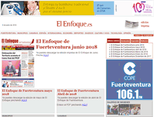 Tablet Screenshot of elenfoque.es